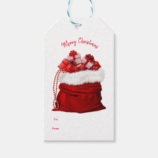 Kerstcadeautag Cadeaulabel