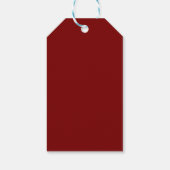 kerstcadeautag cadeaulabel (Achterkant)