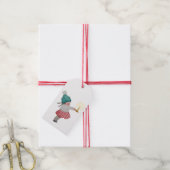 Kerstcadeautag Cadeaulabel (Met Touw)