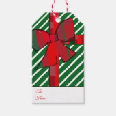 Kerstcadeautag Cadeaulabel (Voorkant)