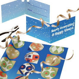 Kerstcadeautag Gelukkig Alles & Fijn Altijd Kaart