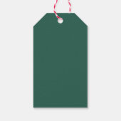Kerstcadeautag met naam Seizoen van vreugde Cadeaulabel (Achterkant)