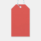 Kerstcadeautag met naam Seizoen van vreugde Cadeaulabel (Achterkant)