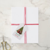 Kerstcadeautag Van Je Katten Cadeaulabel (Met Touw)