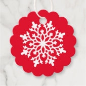 Kerstcadeautags Bedankjes Labels (Voorkant)