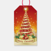 Kerstcadeautags/kerstboom Cadeaulabel (Achterkant)