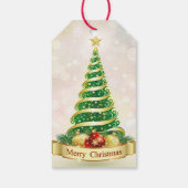 Kerstcadeautags/Kerstboom Cadeaulabel (Achterkant)