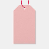 Kerstcadeautags met Baking Spirits Bright Cadeaulabel (Achterkant)