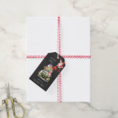 Kerstcadeautags | Schattige Gnomes & Kerstman Cadeaulabel (Met Touw)