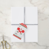 Kerstcadeautags voor cheerleaders cadeaulabel (Met Touw)