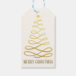 Kerstcadeautags voor feestelijke verpakkingen cadeaulabel