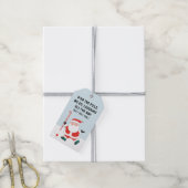Kerstcadeautags voor hockey cadeaulabel (Met Touw)