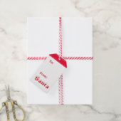 kerstcadeautags voor noordpoolkerst cadeaulabel (Met Touw)