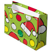 Kerstcadeautas Groot Cadeauzakje (Voorkant Gekanteld)