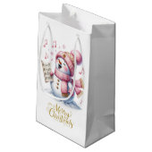 Kerstcadeautas Klein Cadeauzakje (Achterkant Gekanteld)
