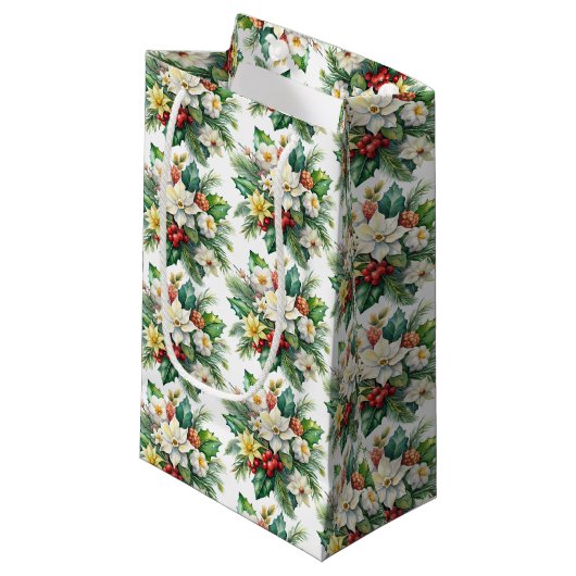 Kerstcadeautas Klein Cadeauzakje (Voorkant Gekanteld)