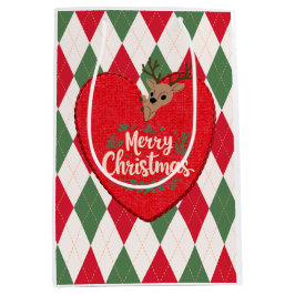 Kerstcadeautas Medium Cadeauzakje