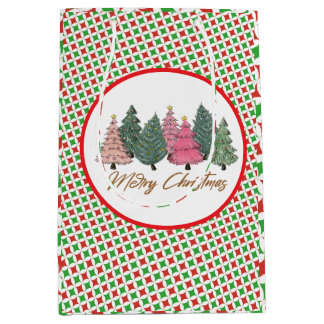 Kerstcadeautas Medium Cadeauzakje
