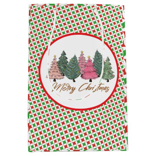 Kerstcadeautas Medium Cadeauzakje (Voorkant)
