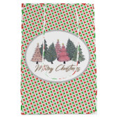Kerstcadeautas Medium Cadeauzakje (Achterkant)