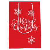 Kerstcadeautas Medium Cadeauzakje (Achterkant)