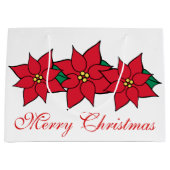 kerstcadeautas met cadeaubon voor kerstcadeautjes groot cadeauzakje (Voorkant)