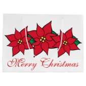 kerstcadeautas met cadeaubon voor kerstcadeautjes groot cadeauzakje (Achterkant)