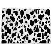 kerstcadeautas met kerstcadeau voor koe large cadeautasje (Achterkant)