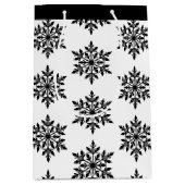 kerstcadeautas met snoepjes medium cadeauzakje (Voorkant)