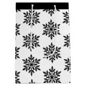 kerstcadeautas met snoepjes medium cadeauzakje (Achterkant)