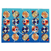 Kerstcadeautas Stout Modern Ornament Groot Cadeauzakje (Achterkant)