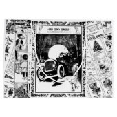 kerstcadeautas voor kerstcadeautjes voor  kranten large cadeautasje (Achterkant)