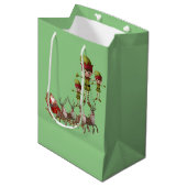 Kerstcadeautassen Medium Cadeauzakje (Voorkant Gekanteld)