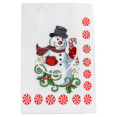 Kerstcadeautassen Medium Cadeauzakje (Voorkant)