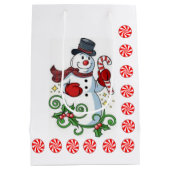 Kerstcadeautassen Medium Cadeauzakje (Achterkant)
