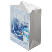 Kerstcadeautassen Medium Cadeauzakje (Voorkant Gekanteld)