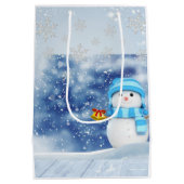 Kerstcadeautassen Medium Cadeauzakje (Achterkant)