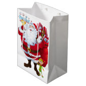 Kerstcadeautassen Medium Cadeauzakje (Voorkant Gekanteld)