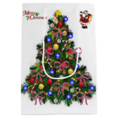 Kerstcadeautassen Medium Cadeauzakje (Achterkant)