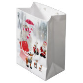 Kerstcadeautassen Medium Cadeauzakje (Voorkant Gekanteld)