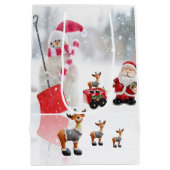 Kerstcadeautassen Medium Cadeauzakje (Achterkant)