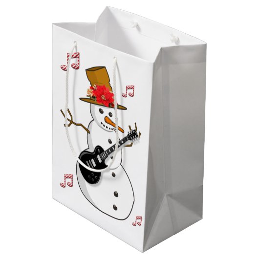 Kerstcadeautassen Medium Cadeauzakje (Achterkant Gekanteld)