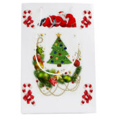 Kerstcadeautassen Medium Cadeauzakje (Voorkant)