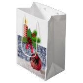 Kerstcadeautassen Medium Cadeauzakje (Voorkant Gekanteld)