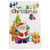 Kerstcadeautassen Medium Cadeauzakje (Voorkant)