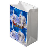 Kerstcadeautassen Medium Cadeauzakje (Voorkant Gekanteld)