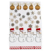 Kerstcadeautassen Medium Cadeauzakje (Achterkant)