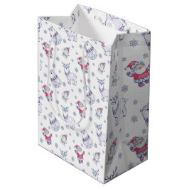Kerstcadeautassen met Kabouters, Rendieren & Beren Medium Cadeauzakje