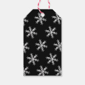 kerstcadeautassen Snowflakes Cadeaulabel (Voorkant)