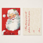  kerstcadeautassen visitekaartjes (Voorkant /achterkant)